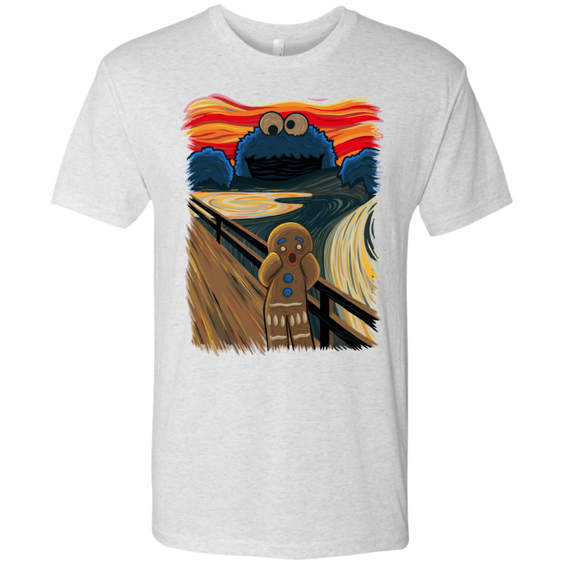 The Cookie Muncher Men's Triblend T-Shirt