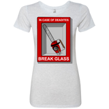 Break Glass Women's Triblend T-Shirt