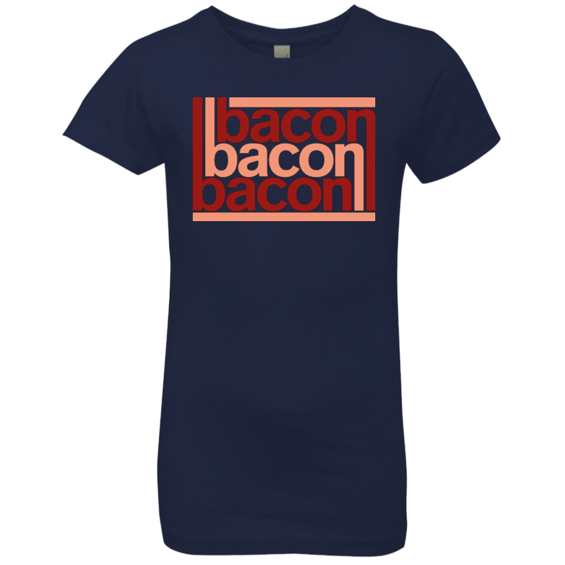 Bacon-Bacon-Bacon Girls Premium T-Shirt