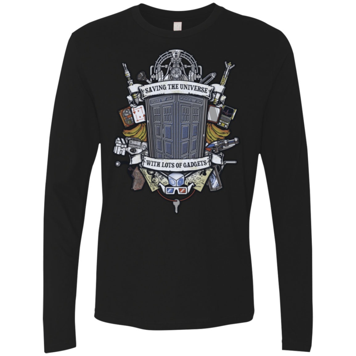 Timelord Crest Men's Premium Long Sleeve