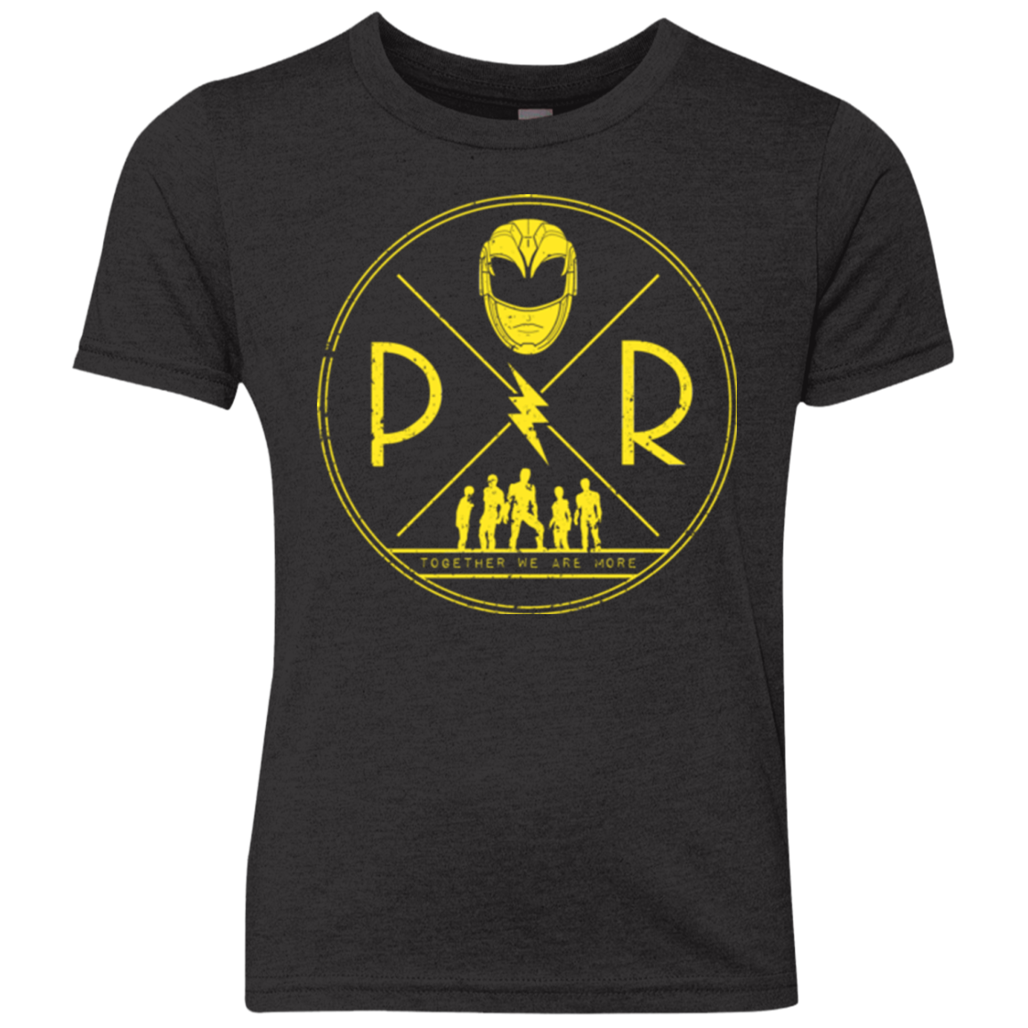 Yellow Power Youth Triblend T-Shirt