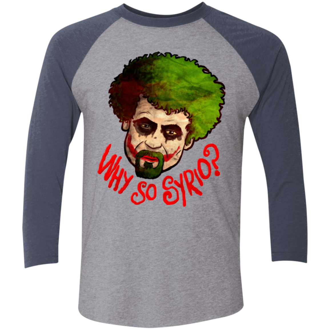 Why So Syrio Triblend 3/4 Sleeve