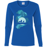 Lion Portrait Women's Long Sleeve T-Shirt