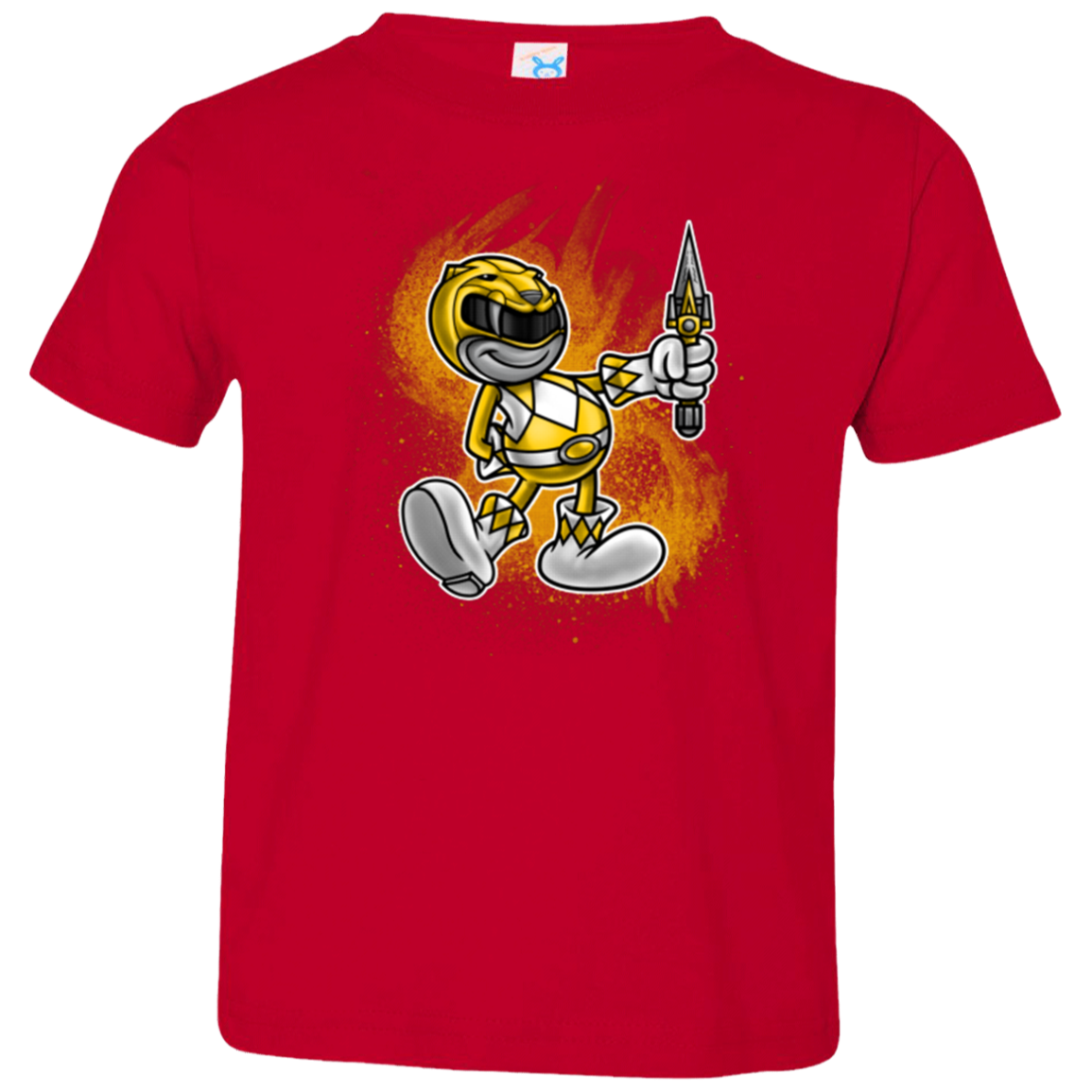 Yellow Ranger Artwork Toddler Premium T-Shirt