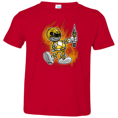 Yellow Ranger Artwork Toddler Premium T-Shirt