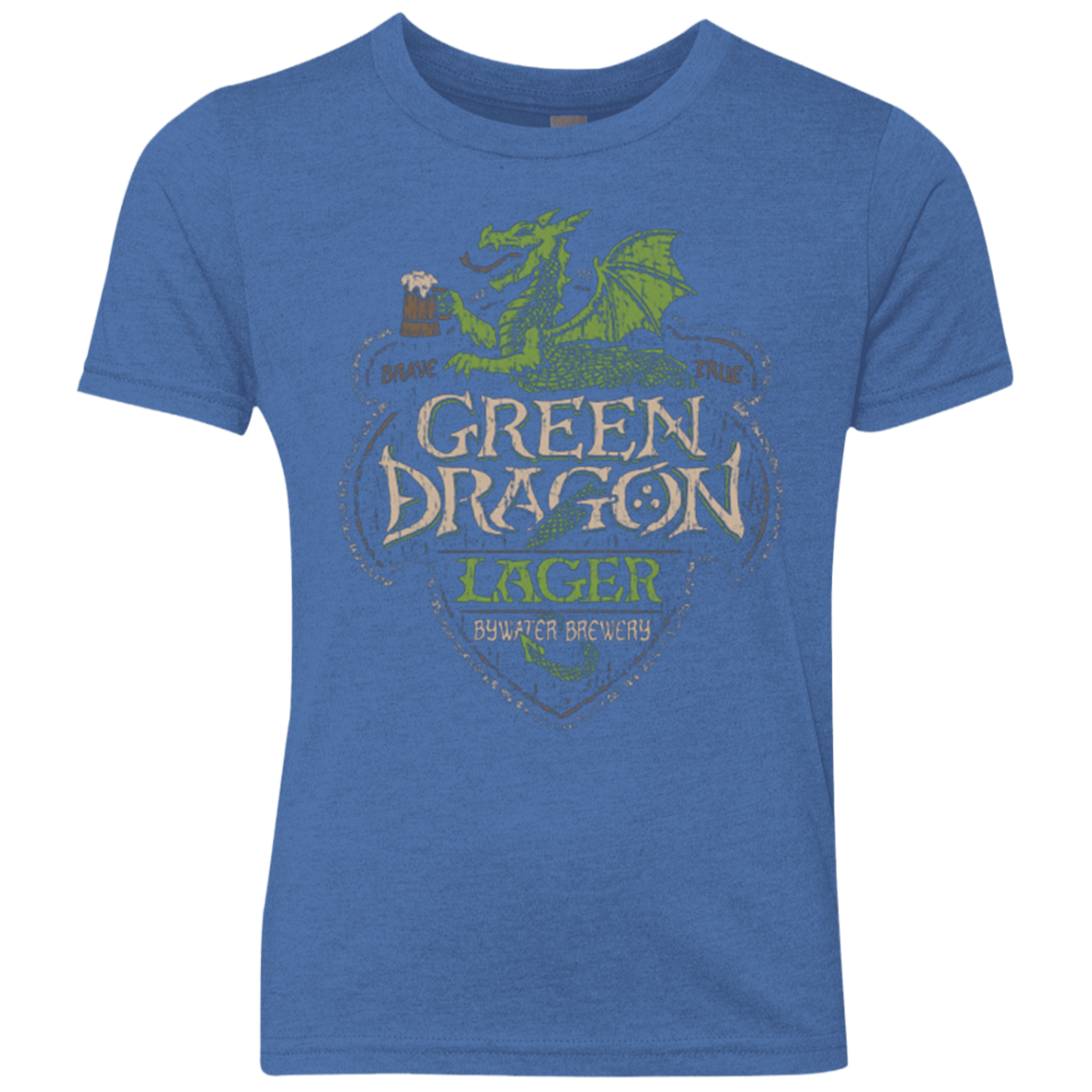 Green Dragon Youth Triblend T-Shirt