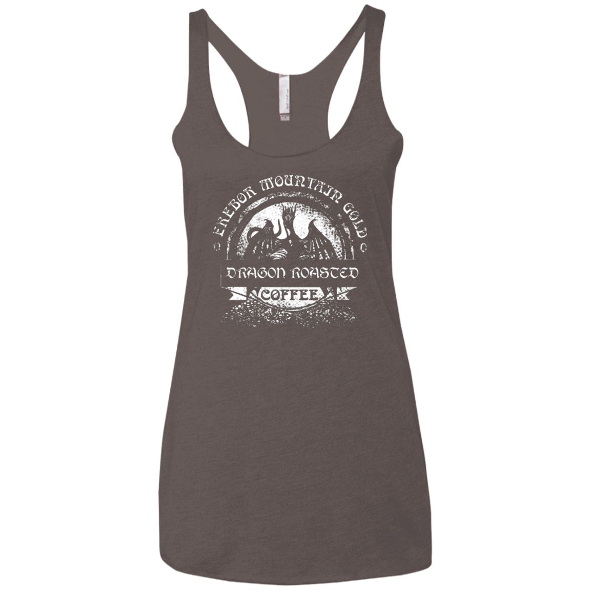 Erebor Coffee Women's Triblend Racerback Tank