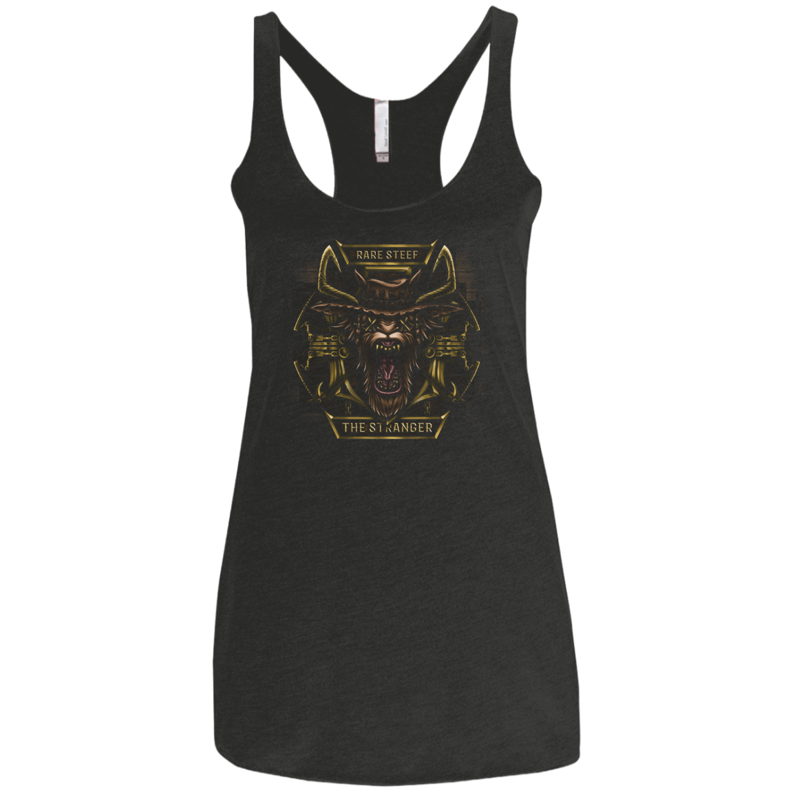 Wanted Dead or Alive Women's Triblend Racerback Tank