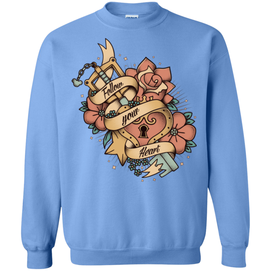 Follow your heart Crewneck Sweatshirt