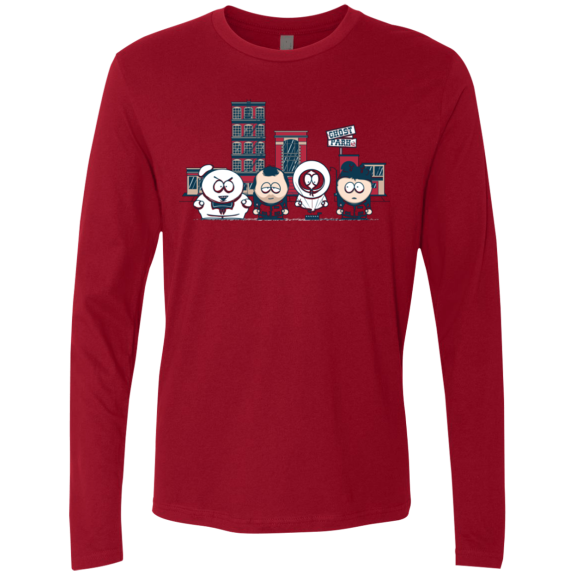 GHOST PARK Men's Premium Long Sleeve