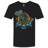TURN THE TIME TWIST THE SPACE Men's Premium V-Neck