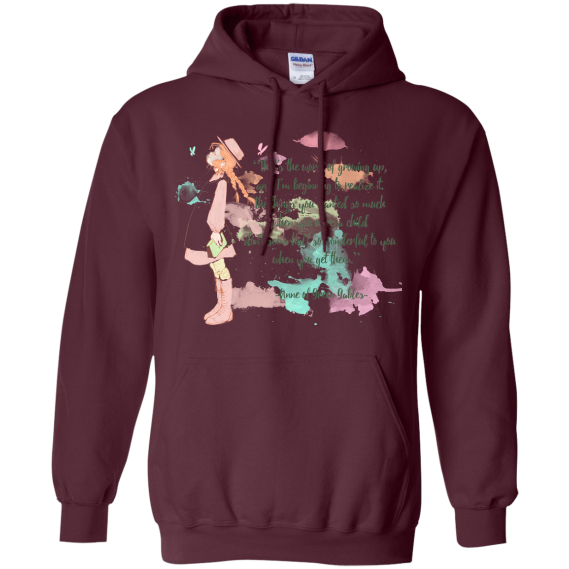 Anne of Green Gables 5 Pullover Hoodie