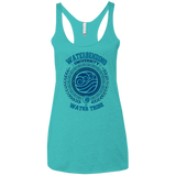 Waterbending University Women's Triblend Racerback Tank
