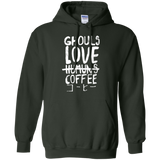 Ghouls Love Coffee Pullover Hoodie