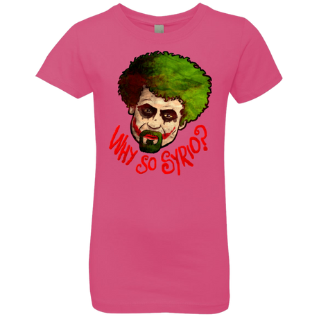 Why So Syrio Girls Premium T-Shirt