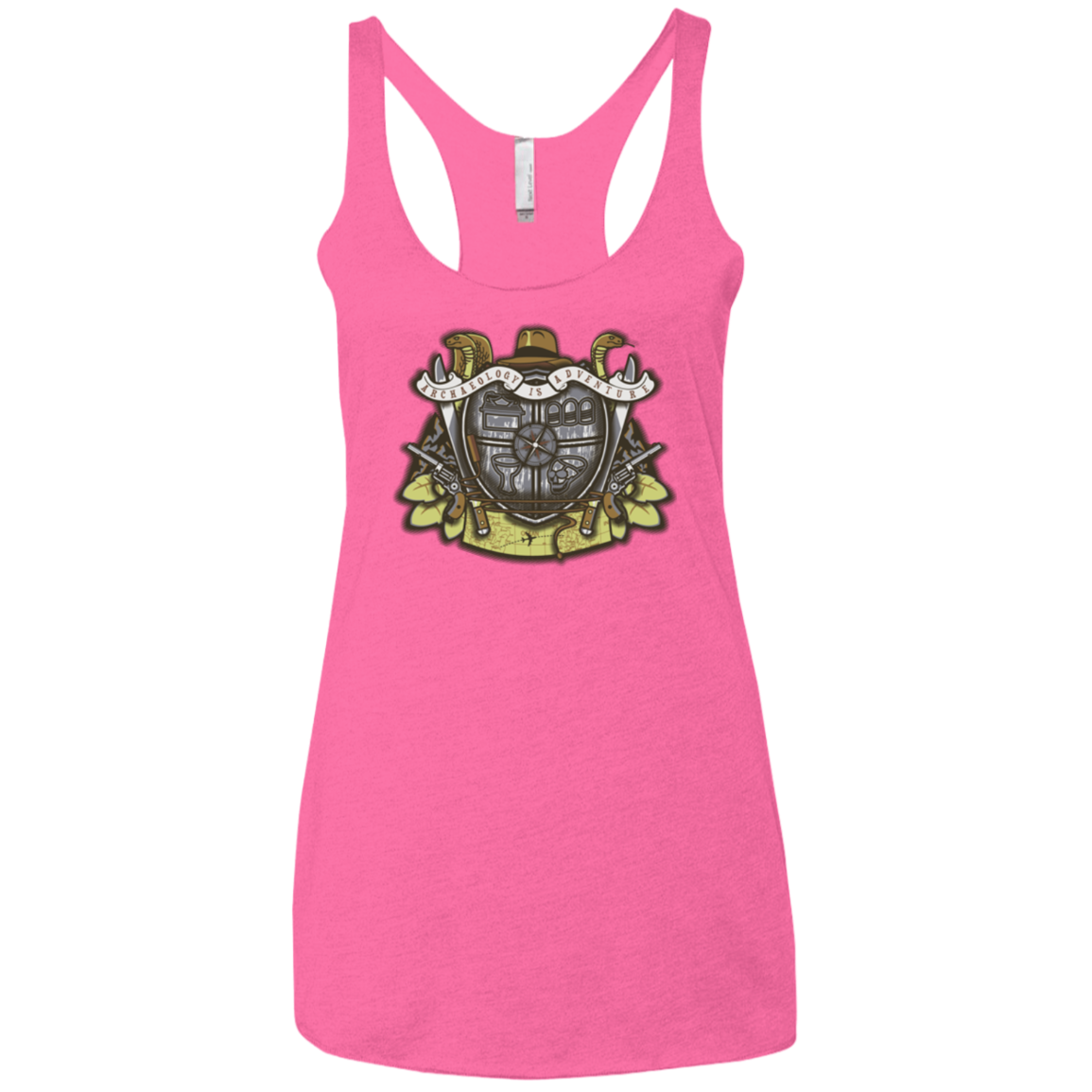 Adventurer's Crest Women's Triblend Racerback Tank