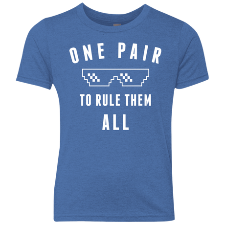 One pair Youth Triblend T-Shirt