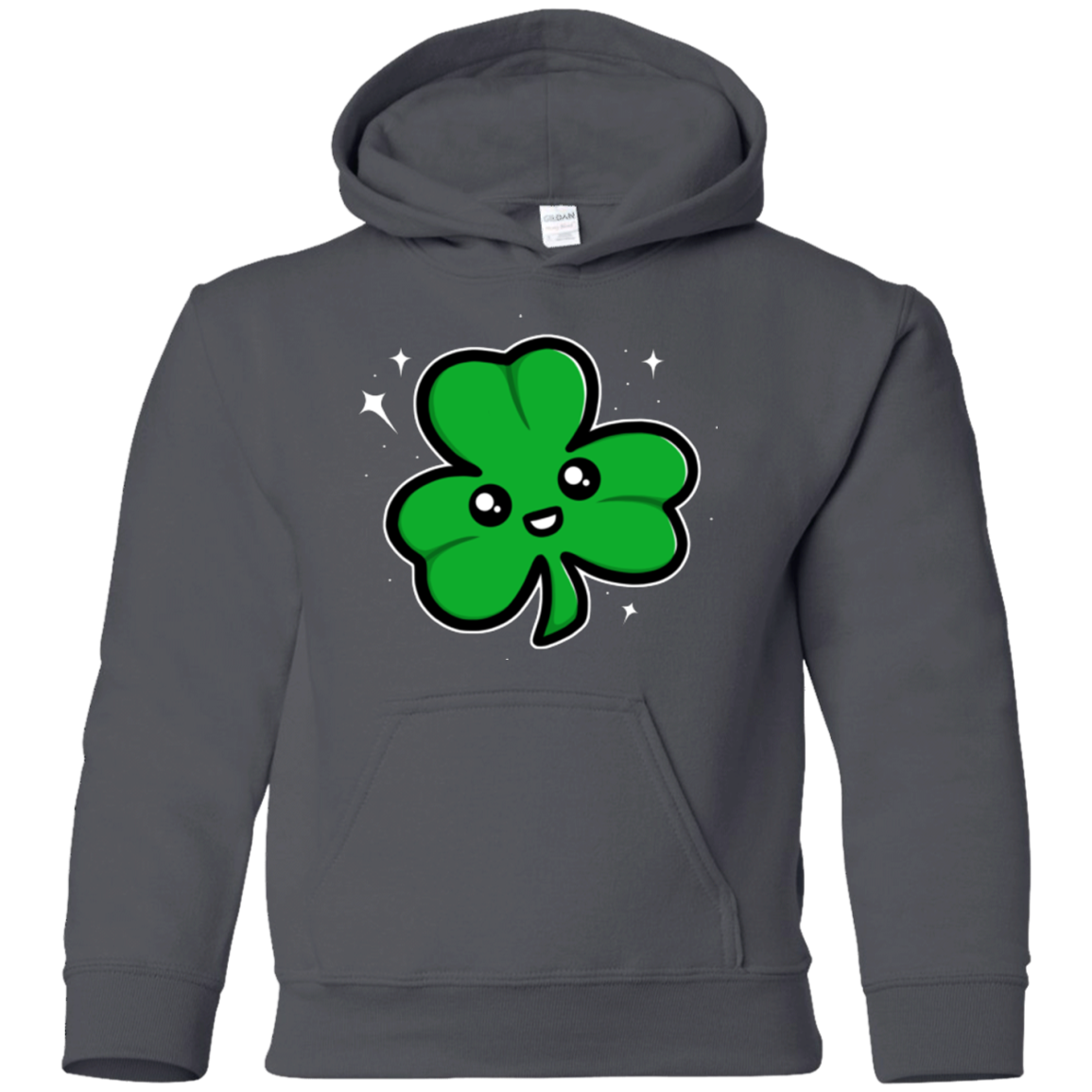 Super Cute Shamrock Youth Hoodie