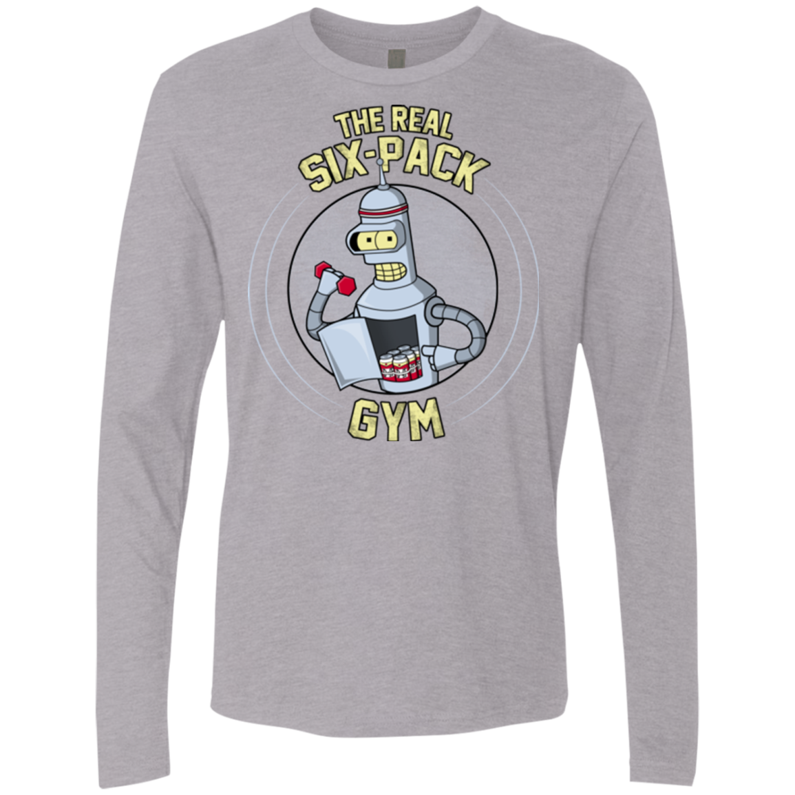The Real Six Pack Men's Premium Long Sleeve