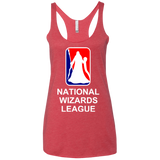 National Wizards League Women's Triblend Racerback Tank