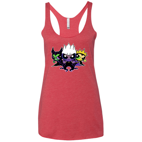 Villain Puff Girls Women's Triblend Racerback Tank