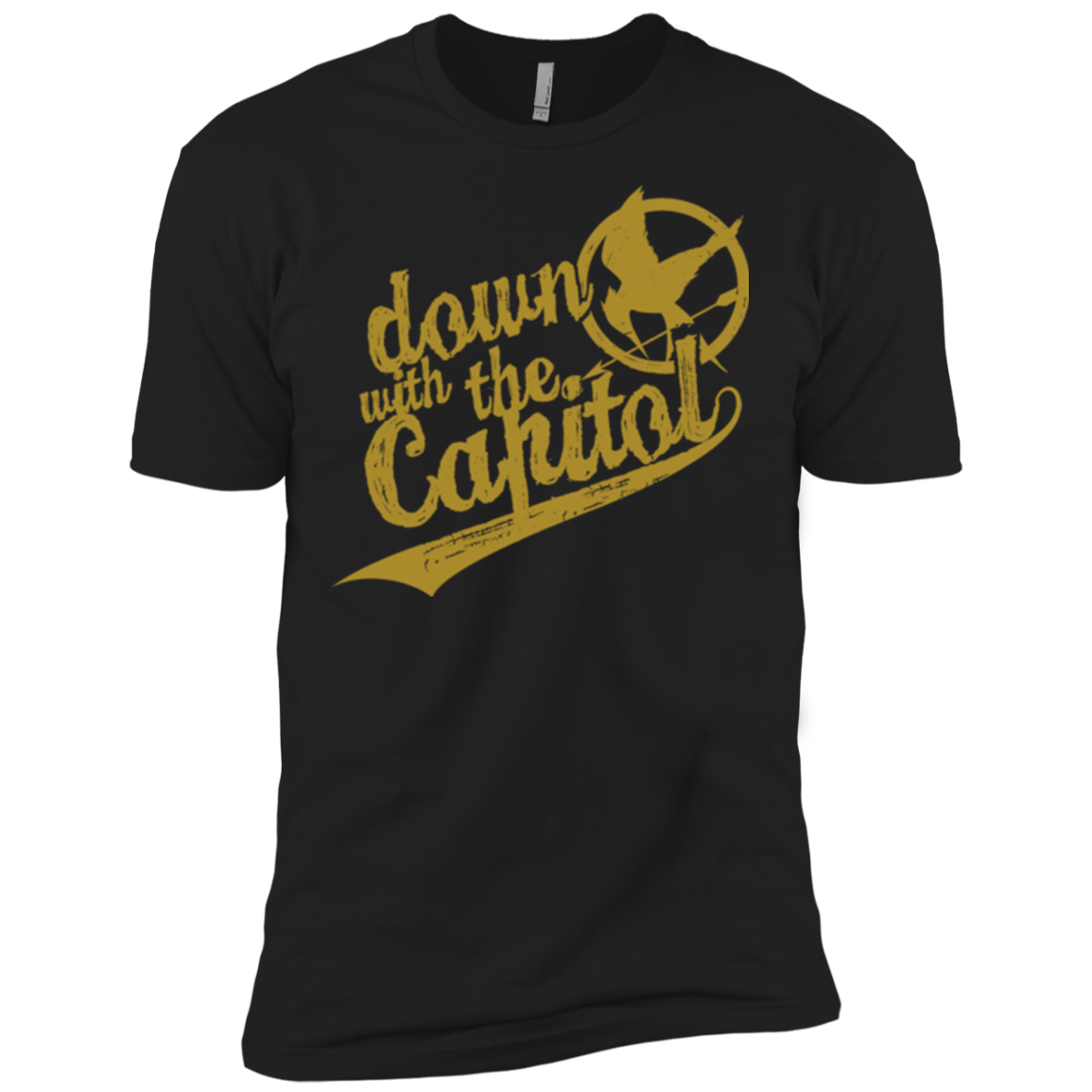 Down with the Capitol Men's Premium T-Shirt
