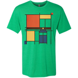 Mondrian Who Men's Triblend T-Shirt