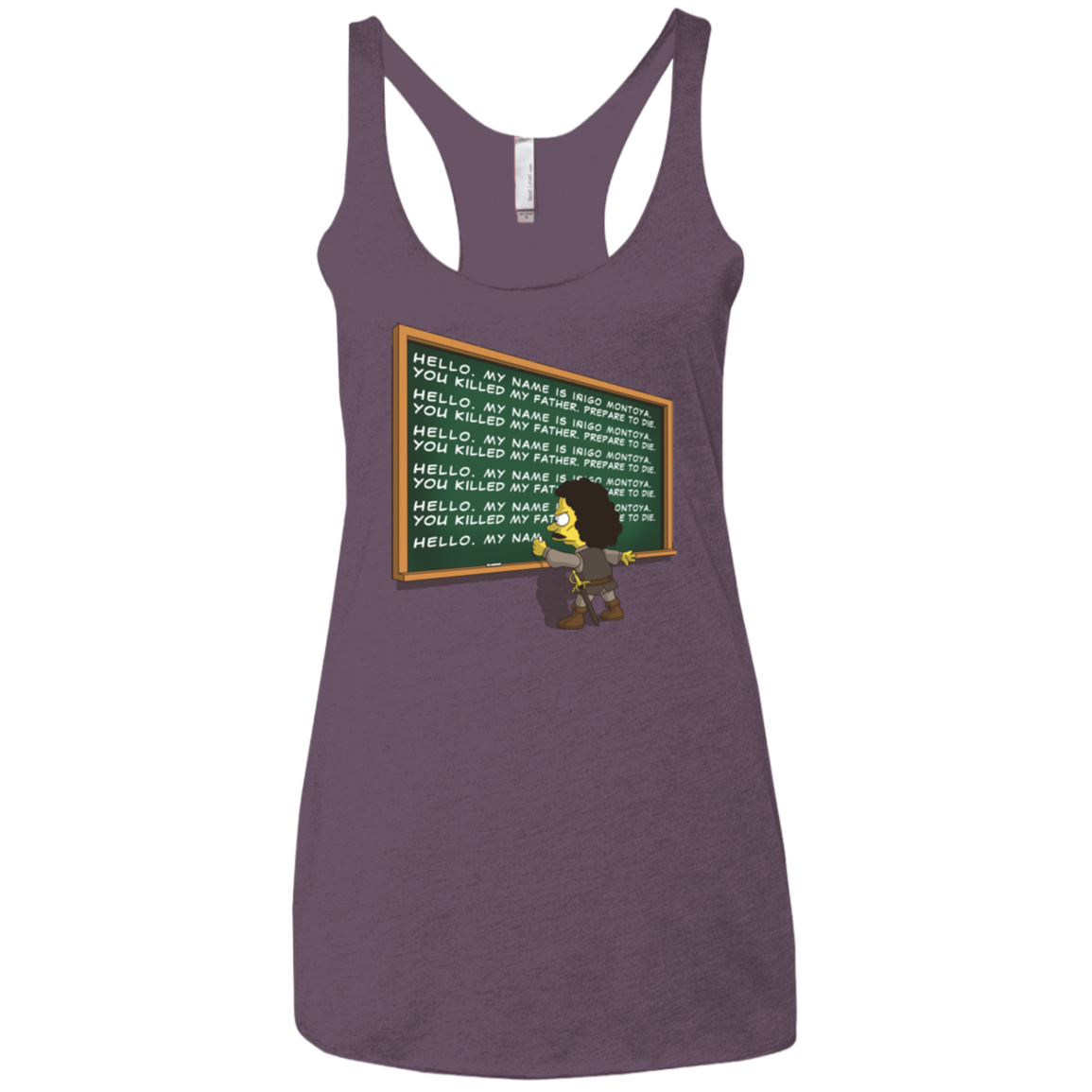 Montoya Detention Women's Triblend Racerback Tank