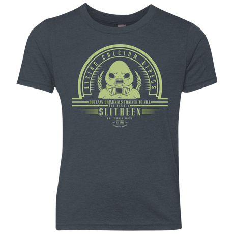 Who Villains Slitheen Youth Triblend T-Shirt