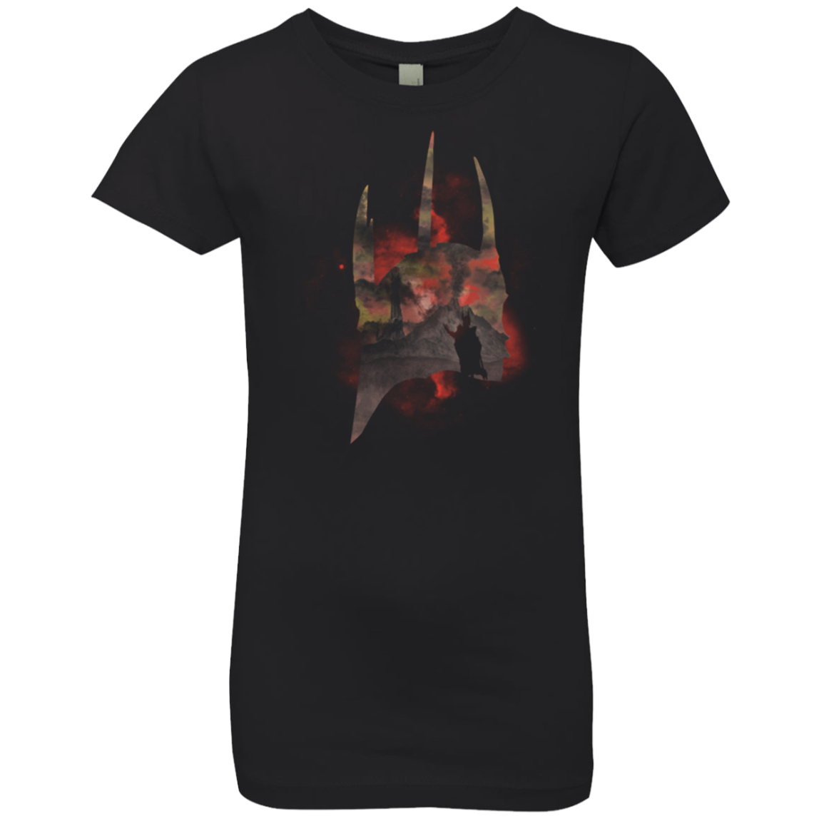 Dark Lord Head Girls Premium T-Shirt
