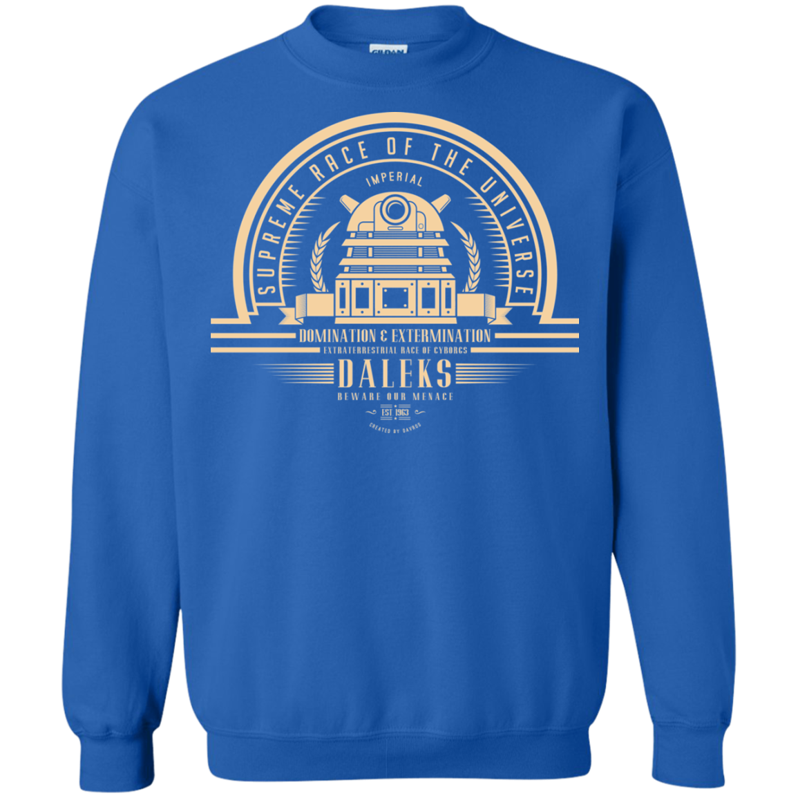 Who Villains Daleks Crewneck Sweatshirt