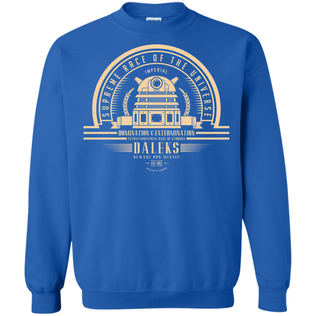 Who Villains Daleks Crewneck Sweatshirt