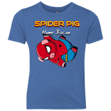 Spider Pig Hanging Youth Triblend T-Shirt