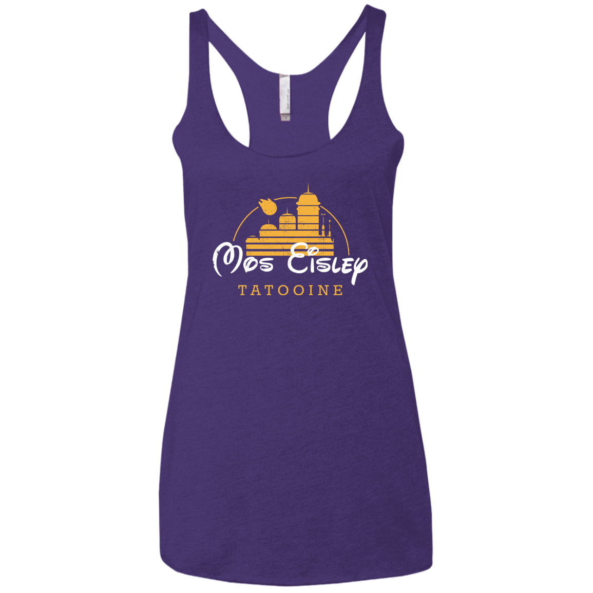 Scum and Villainy Women's Triblend Racerback Tank