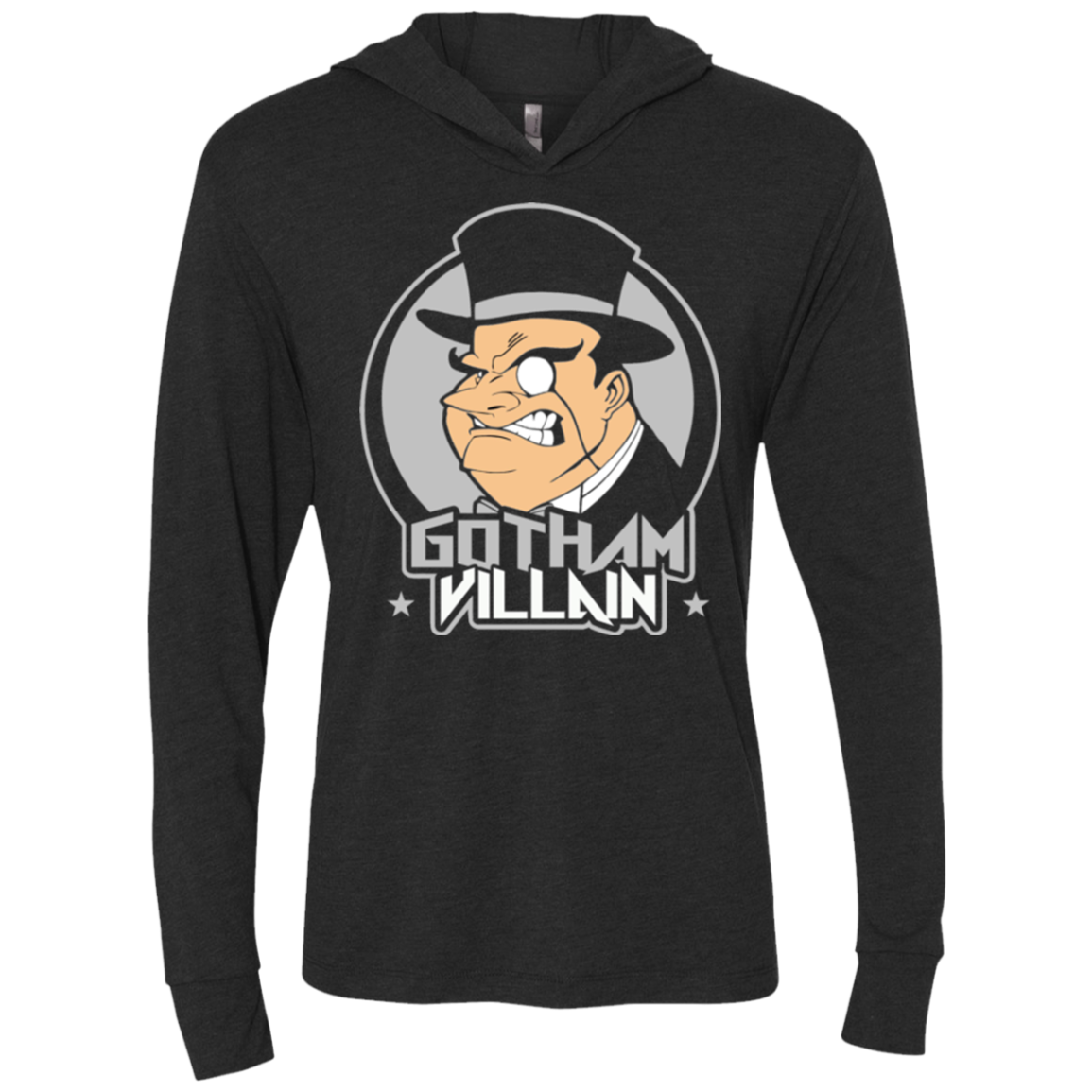 Villain v3 Triblend Long Sleeve Hoodie Tee