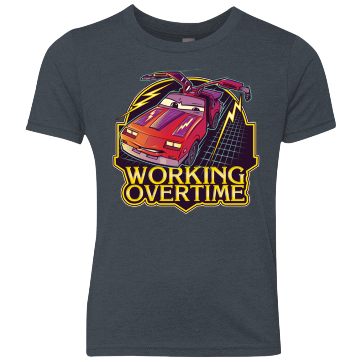 Working Overtime Youth Triblend T-Shirt