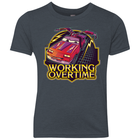 Working Overtime Youth Triblend T-Shirt