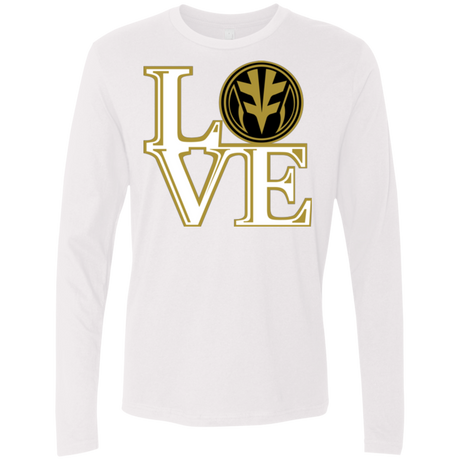 White Ranger LOVE Men's Premium Long Sleeve