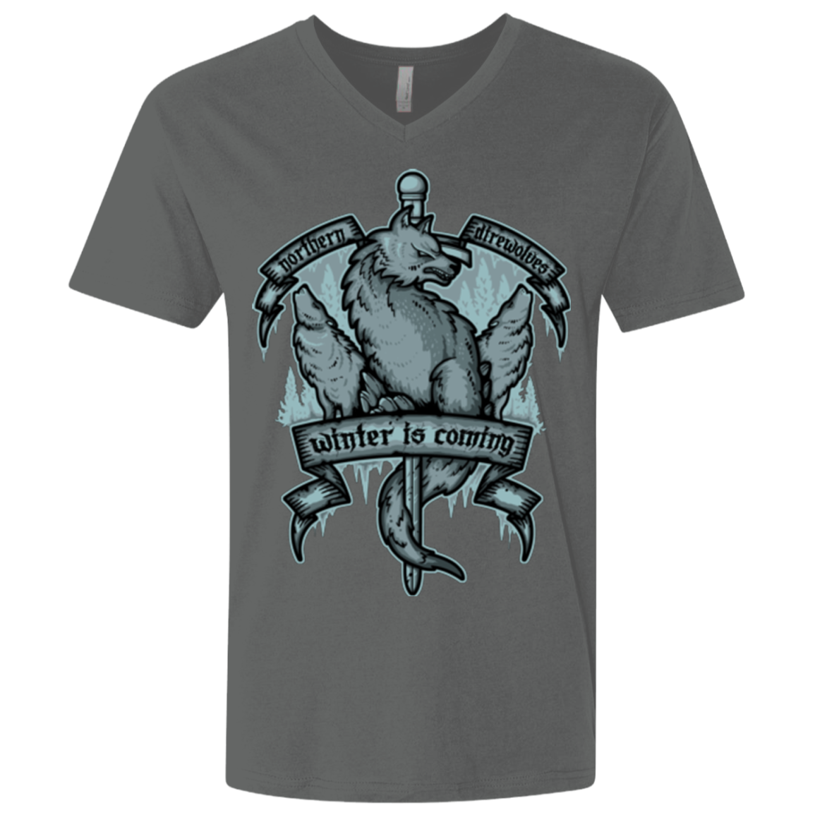 Northern Direwolves Men's Premium V-Neck