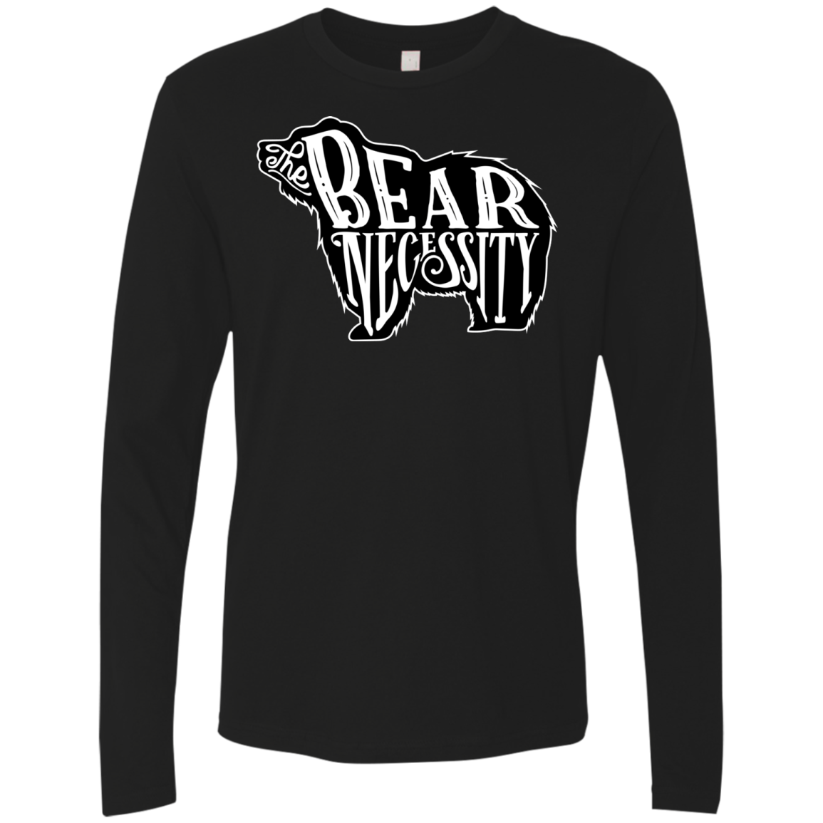 The Bear Necessity Men's Premium Long Sleeve