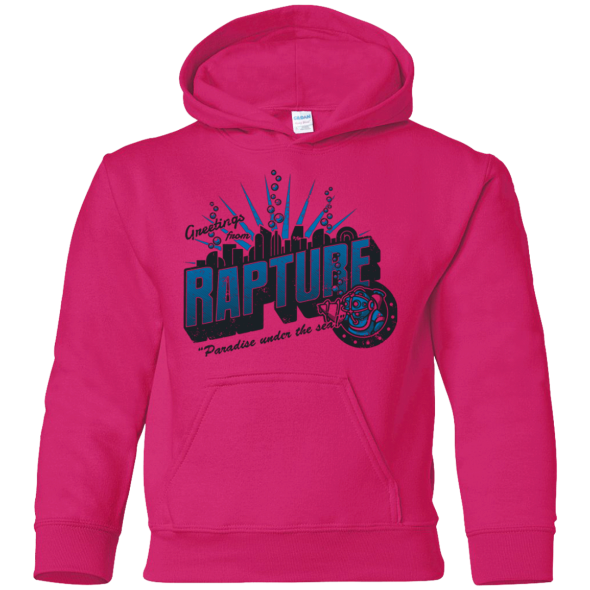 Greetings from Rapture Youth Hoodie