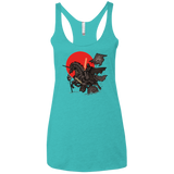 SAMURAI GALAXY Women's Triblend Racerback Tank
