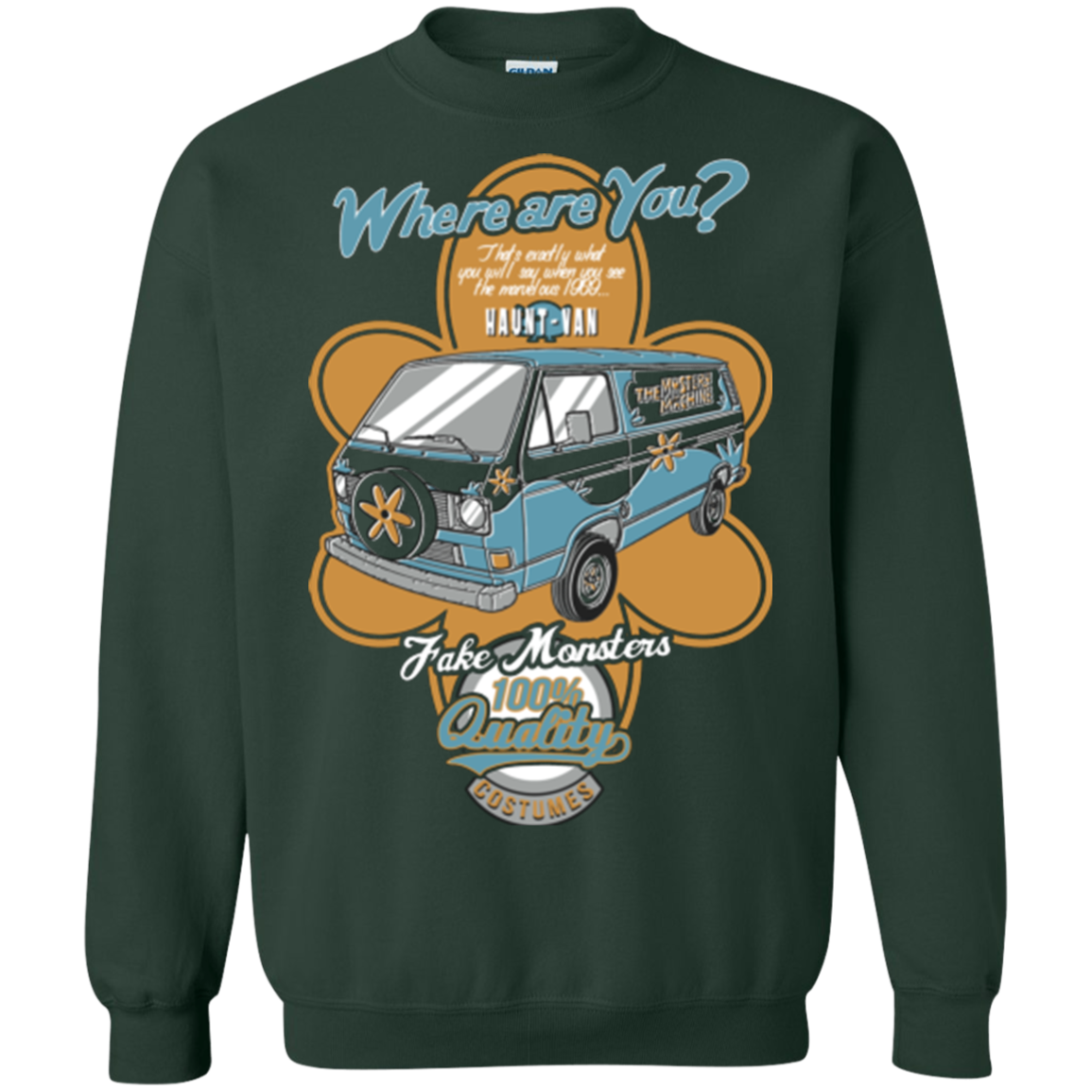 Haunt Van Crewneck Sweatshirt