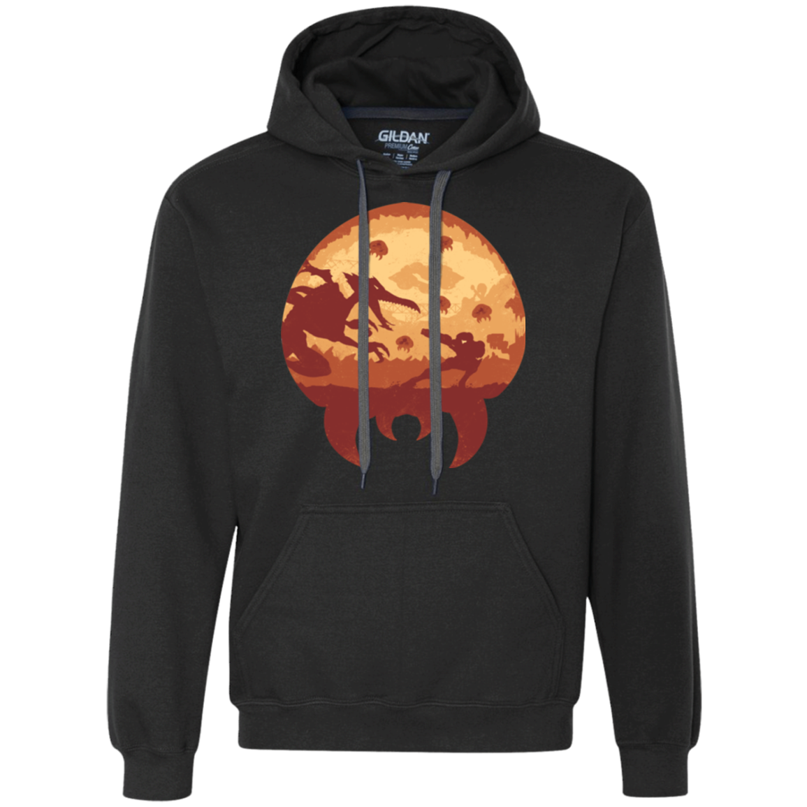 Escape from Zebes Premium Fleece Hoodie