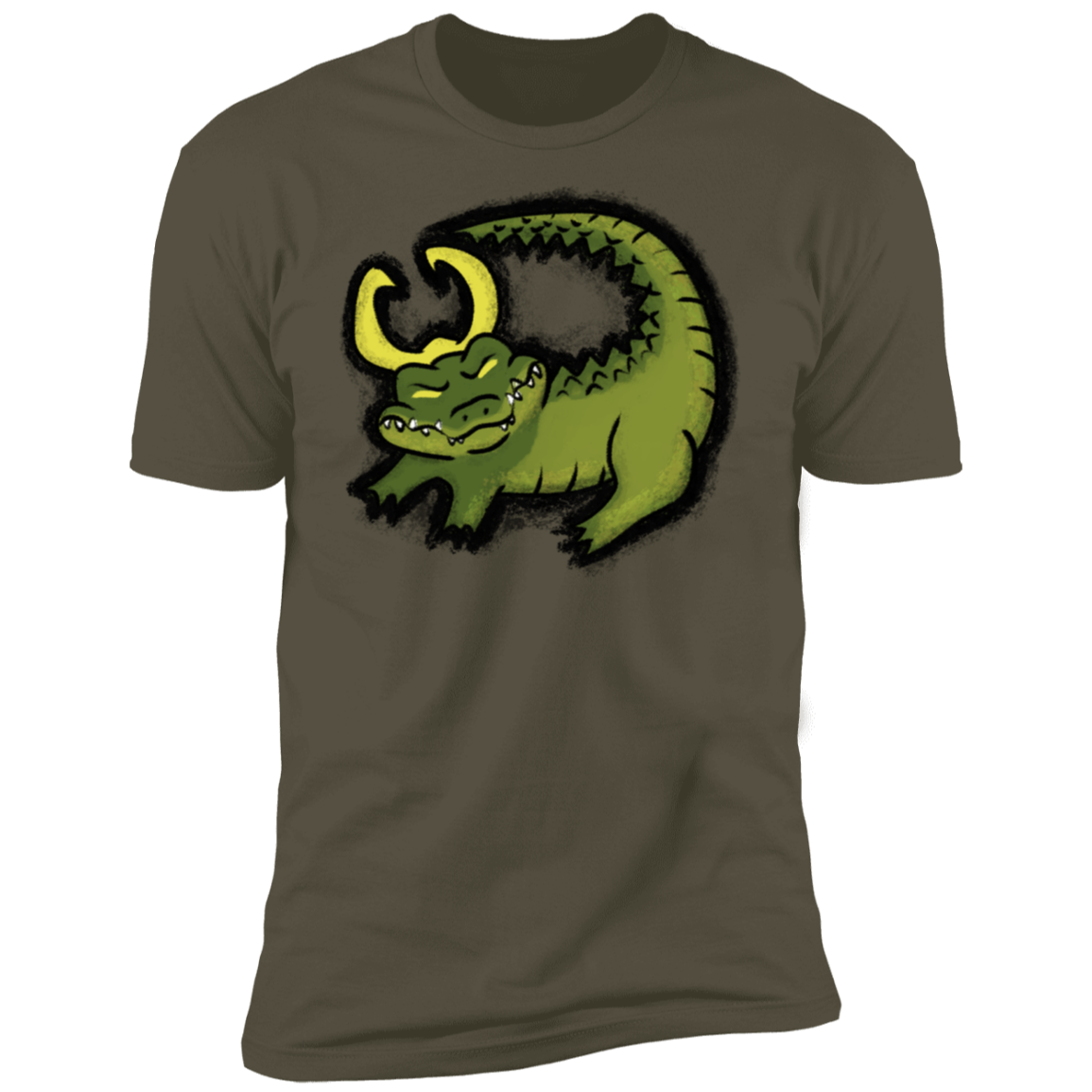 The King Alligator Men's Premium T-Shirt