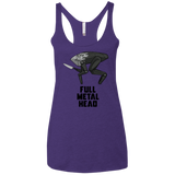 Full Metal Head Women's Triblend Racerback Tank