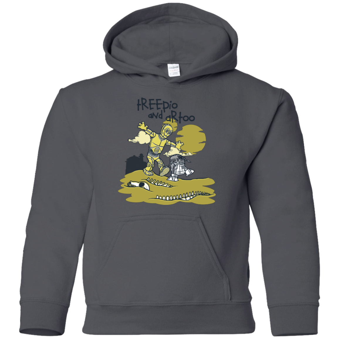 Treepio and Artoo Youth Hoodie