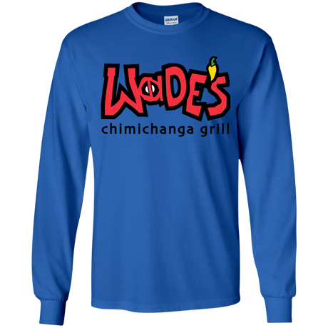 Wades Grill Youth Long Sleeve T-Shirt