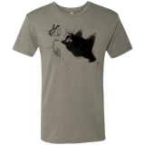 Curious Cat Men's Triblend T-Shirt