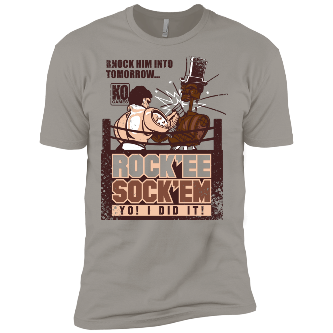 Rockee Sockem Men's Premium T-Shirt